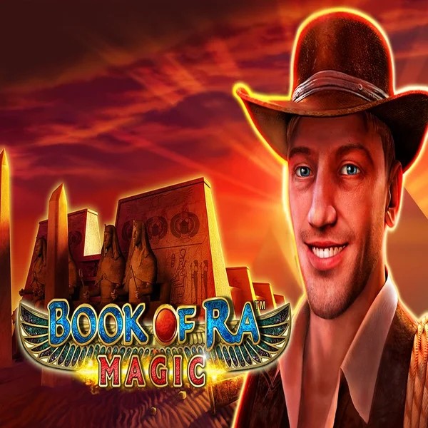 Book of Ra Magic slot visual from Greentube available on wildsino-casino.eu.com