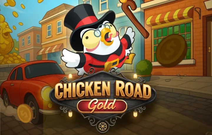 Chicken Road Gold by InOut, showcased at wildsino-casino.eu.com – game logo