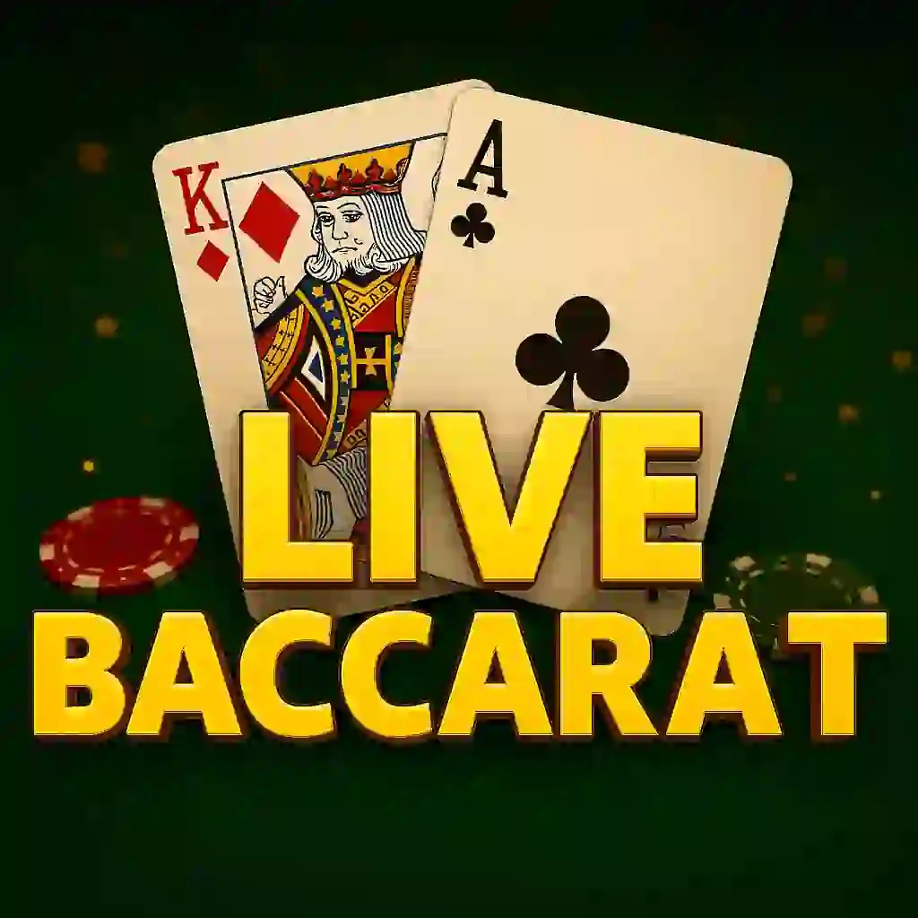 Live Baccarat logo by Evolution Wildsino Casino