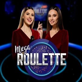 Mega Roulette logo by Pragmatic Play at Wildsino Casino