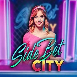 Official Live Casino logo: Side Bet City by Evolution at Wildsino Casino