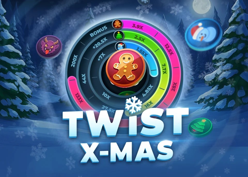 Twist X-mas casino game by InOut – featured logo at Wildsino Casino