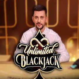 Unlimited Blackjack game by Ezugi – logo hosted on Wildsino Casino