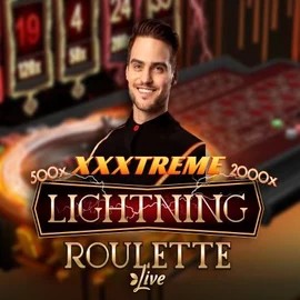 XXXtreme Lightning Roulette slot logo by Evolution at Wildsino Casino